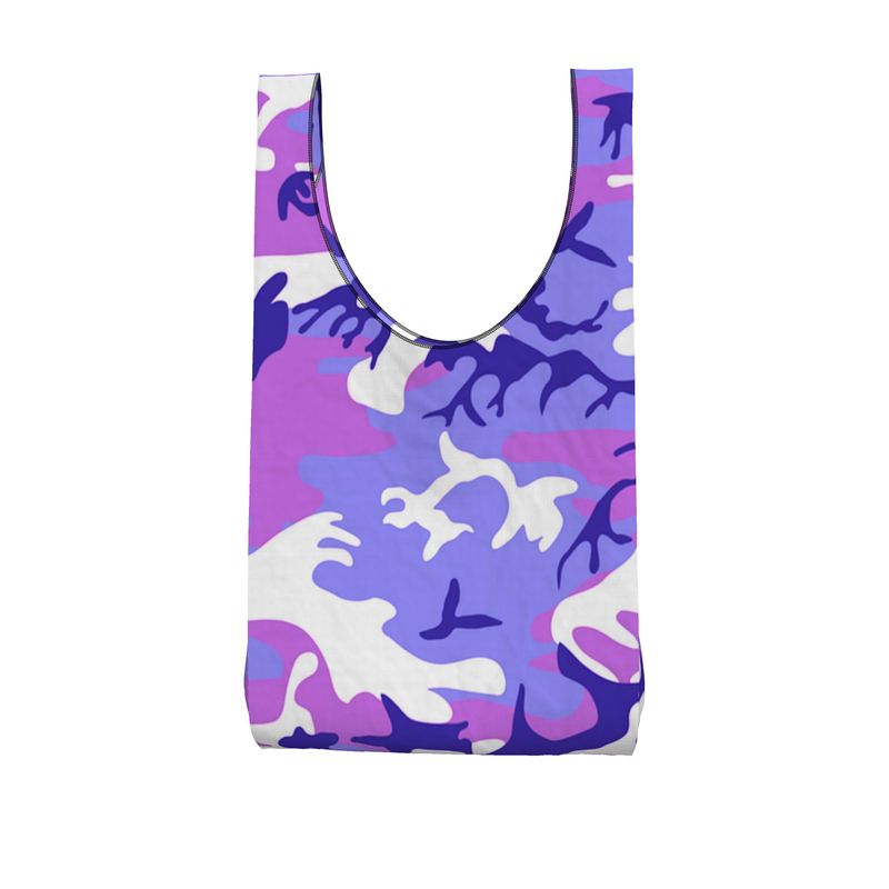 OOTO - LAVENDER CAMO - Parachute Shopping Bag - 1 COLOR -