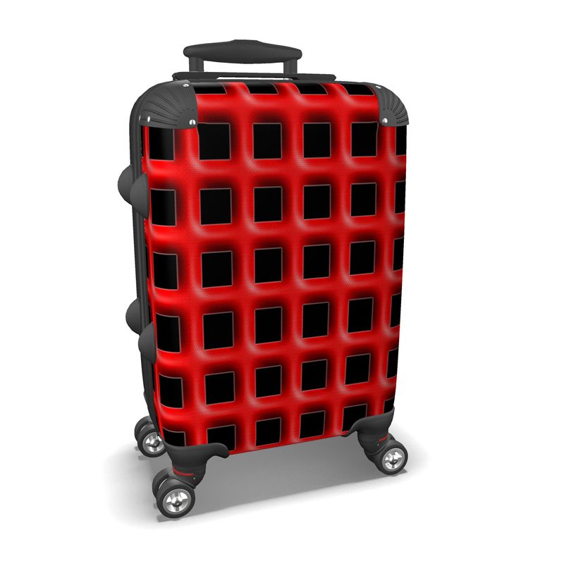 IN CASE OF OOTO - RED GRID - suitcase - 1 COLOR -