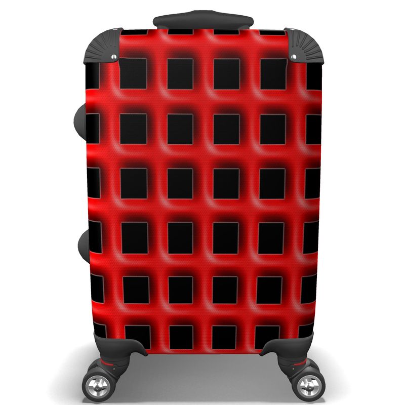 IN CASE OF OOTO - RED GRID - suitcase - 1 COLOR -