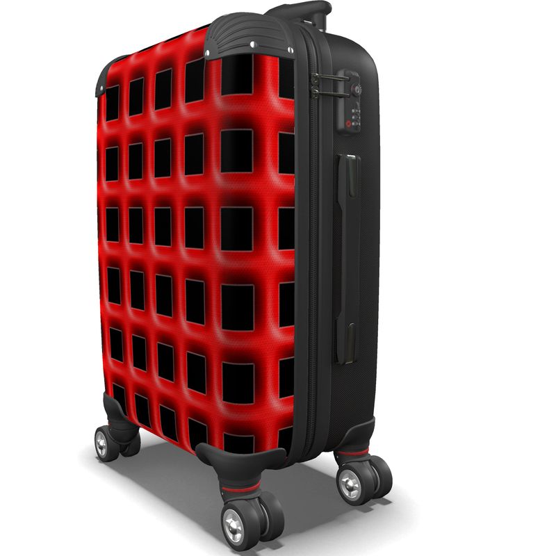 IN CASE OF OOTO - RED GRID - suitcase - 1 COLOR -