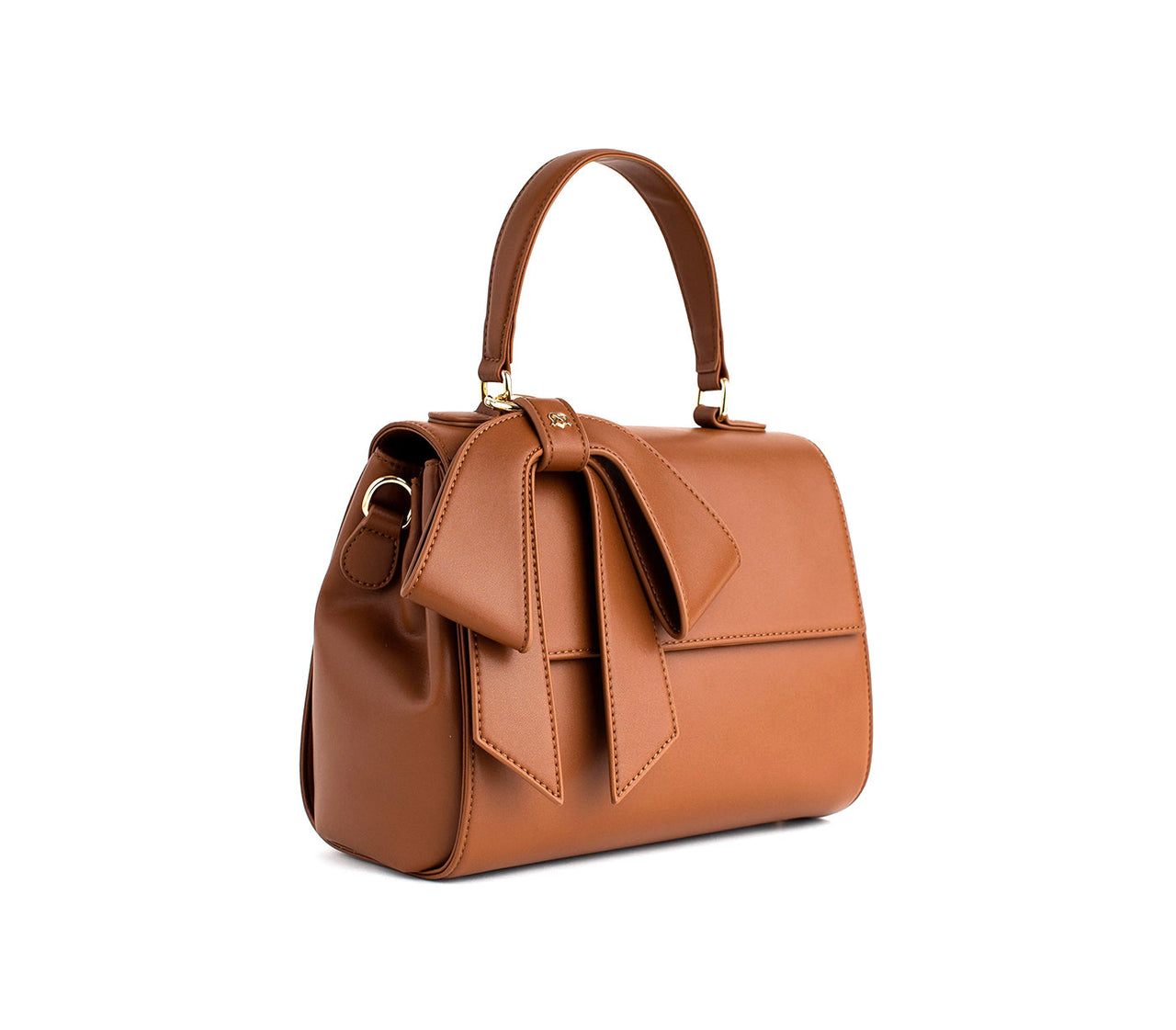 GUNAS NEW YORK - Cottontail - Brown Vegan Leather Bag - 1 COLOR -