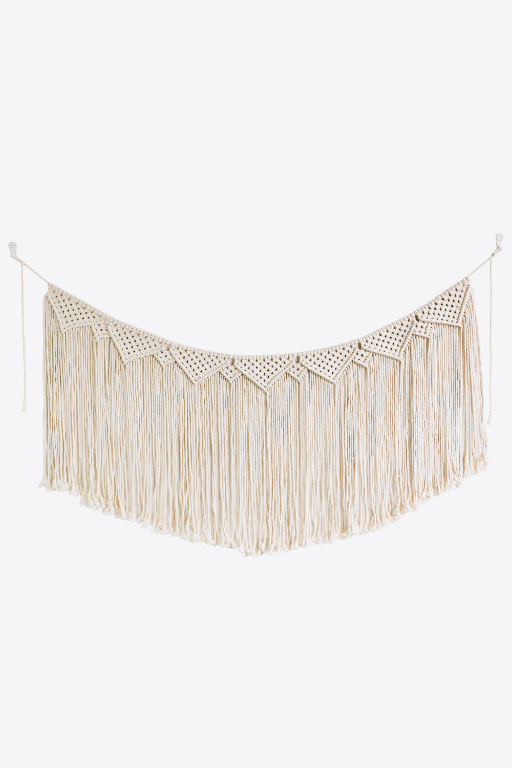 Macrame Fringe Wall Hanging Decor - 43.3" X 19.7" - T - 1 COLOR -