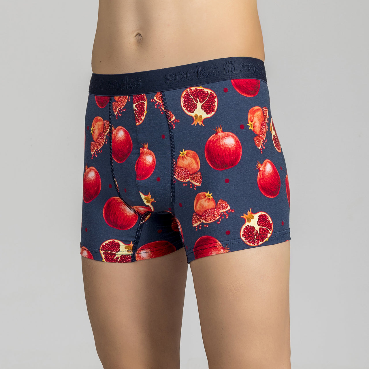 Men's Pomegranate Boxer Brief - 1 COLOR -