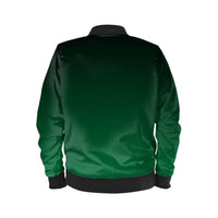 Thumbnail for OOTO - BLACK TO GREEN - Mens bomber jacket - 4 INNER/OUTER FINISHES -