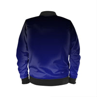 Thumbnail for OOTO - BLACK TO BLUE - Mens bomber jacket - 4 INNER/OUTER FINISHES -