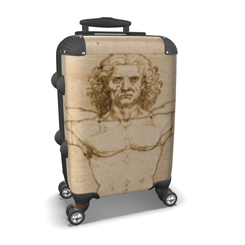 IN CASE OF OOTO - DAVINCIS' VITRUVIAN MAN - suitcase - 1 COLOR -