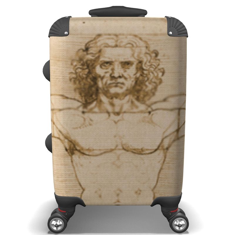 IN CASE OF OOTO - DAVINCIS' VITRUVIAN MAN - suitcase - 1 COLOR -