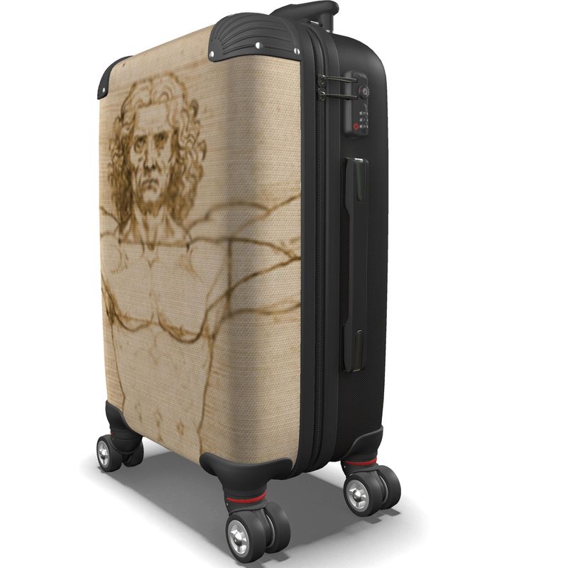 IN CASE OF OOTO - DAVINCIS' VITRUVIAN MAN - suitcase - 1 COLOR -