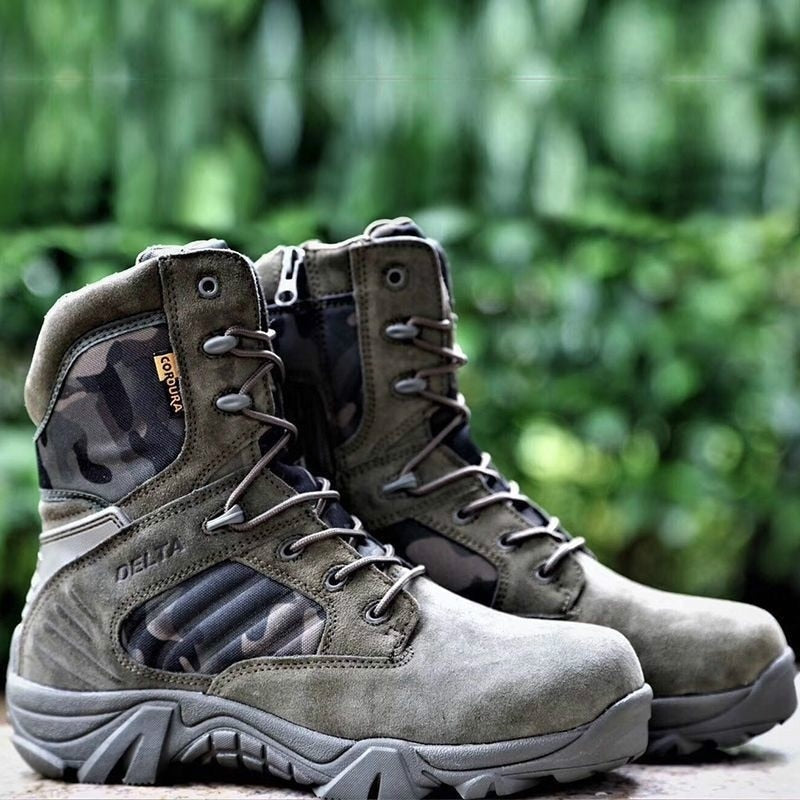 Men Desert Tactical Boots - Waterproof Boot - Lace Up - [27 DAY DELIVERY] -  HI OR LOW - 4 COLORS -