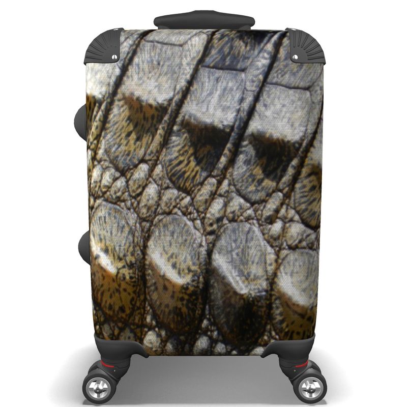 IN CASE OF OOTO - CROC SKIN (print) - suitcase - 1 COLOR -