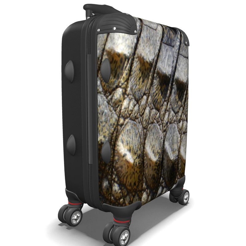 IN CASE OF OOTO - CROC SKIN (print) - suitcase - 1 COLOR -