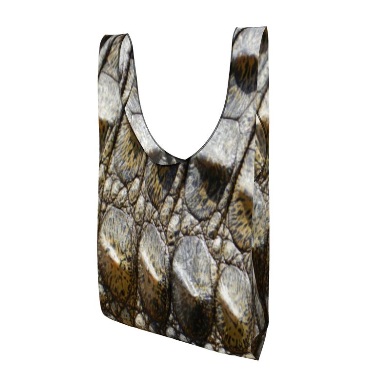 OOTO - CROC SKIN (print) - Parachute Shopping Bag - 1 COLOR -