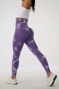 Thumbnail for Tie-Dye High Waist Active Leggings - T - 10 COLORS -