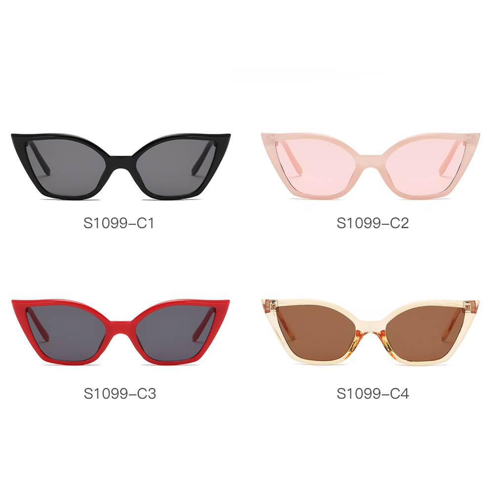 Holyoke | S1099 - Women Retro Vintage Cat Eye Sunglasses - 4 COLORS -