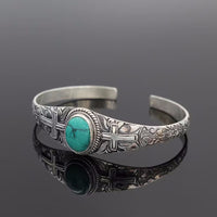 Thumbnail for Turquoise Open Bracelet - T - 5 STYLES / COLORS -