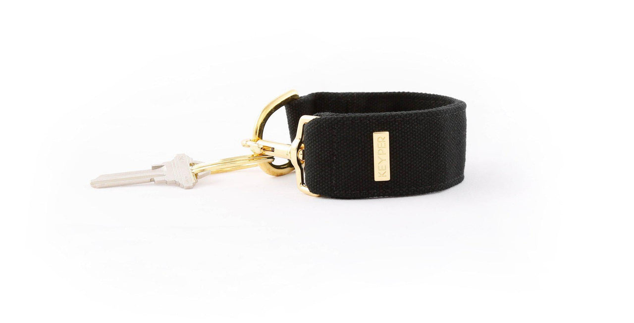 Keyper - Black CLASSIC CANVAS KEYPER® Key Ring - 2 OPTIONS -