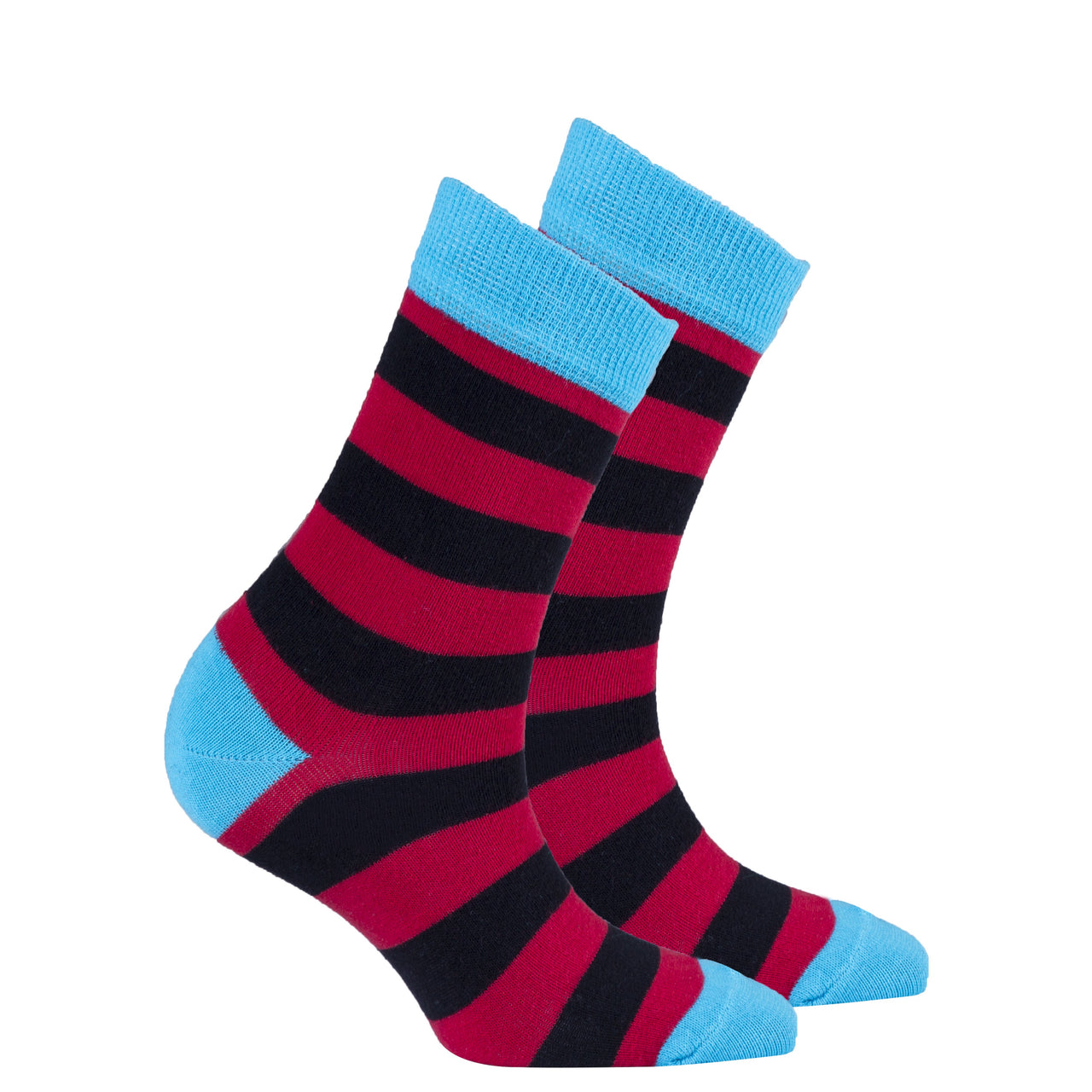 Women's Red Sky Stripe Socks - 1 COLOR -