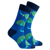 Thumbnail for Men's Peacock Socks - 1 COLOR -