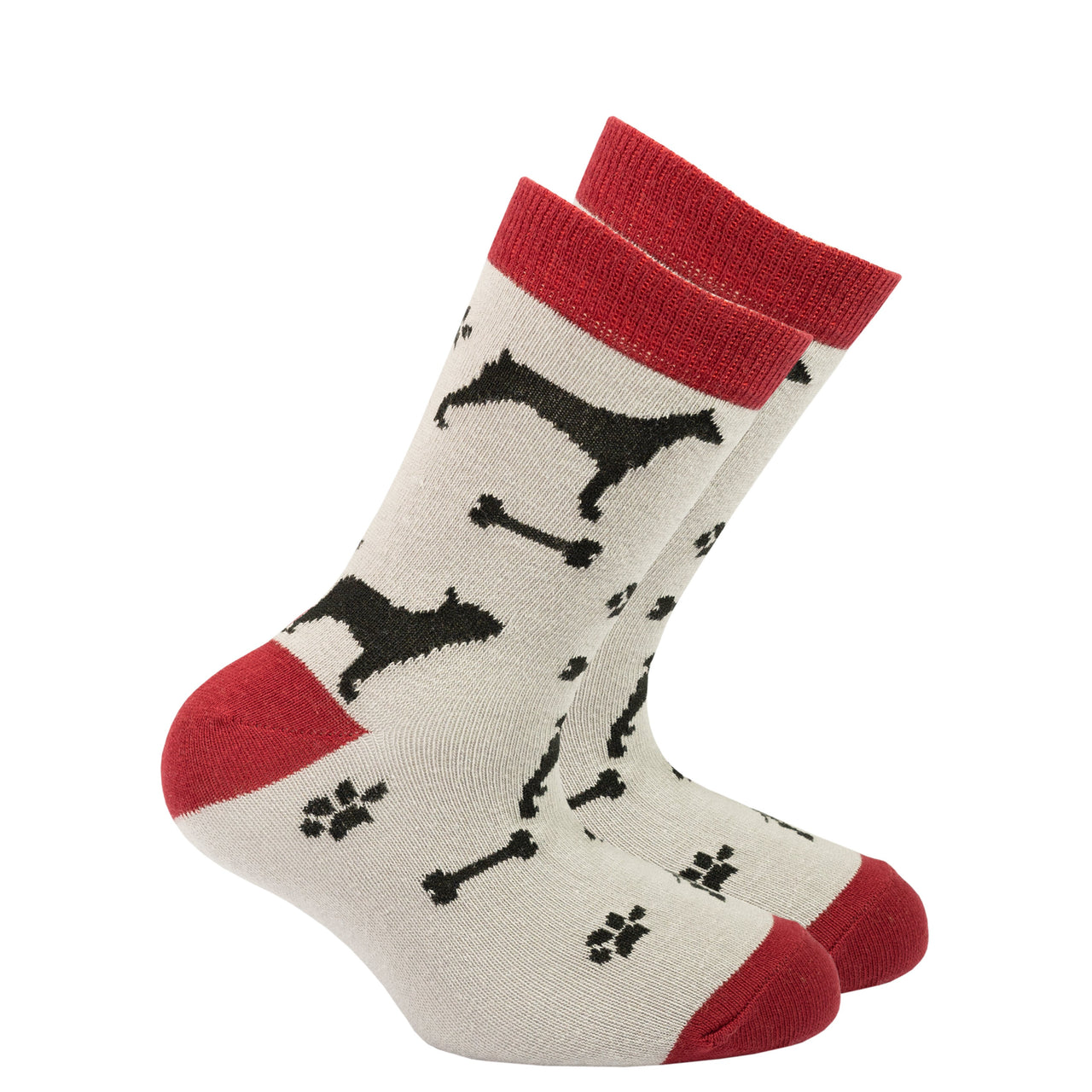 Kids Shadow Dog  Socks - 1 SIZE FIS ALL - 1 COLOR -