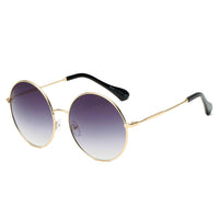 Thumbnail for Hermiston | S1067 - Women Metal Round Sunglasses - 4 COLORS -