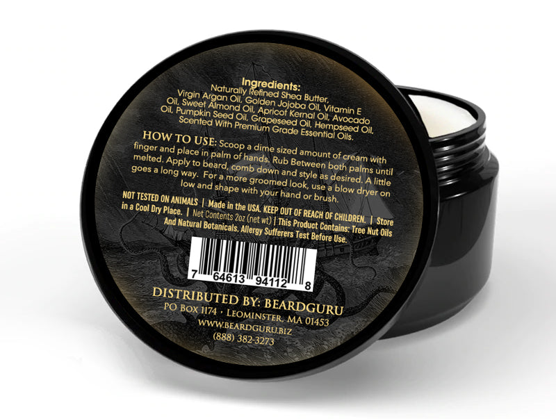 Beard Guru - Rum Beard Cream -