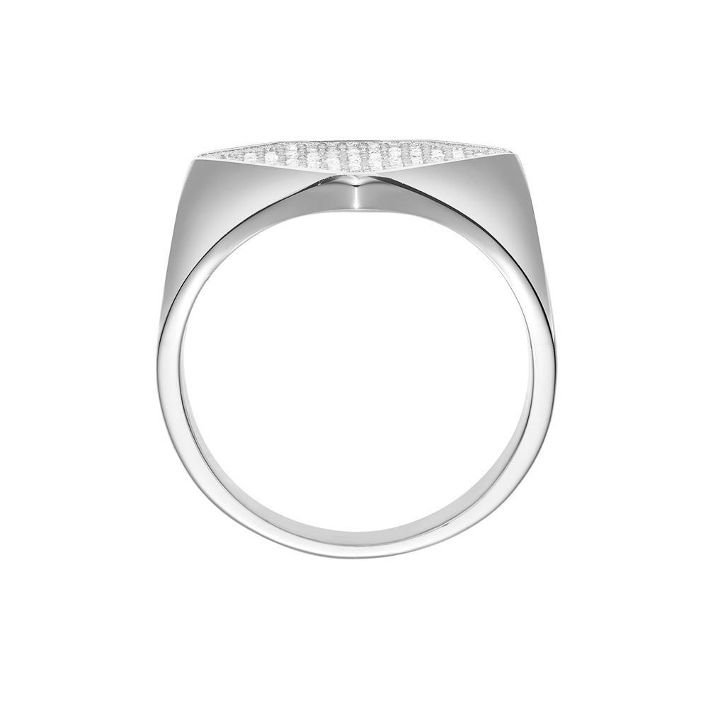 Mister - Solitaire Ring - 5 SIZES - 2 FINISHES -