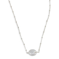 Thumbnail for Christy Jean - Coin Pearl Sterling Silver Necklace -