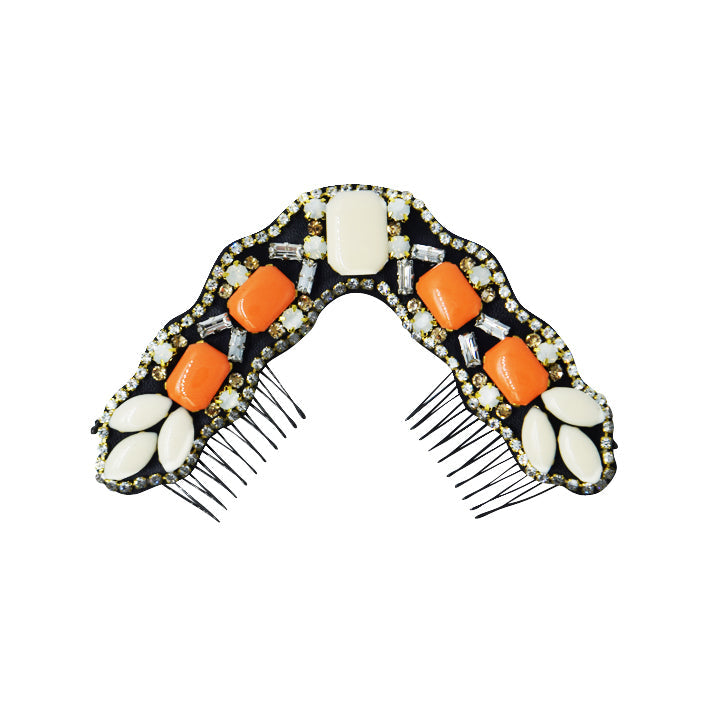 SAND BY SAYA N.Y. - Orange Sunset Park-Hair Comb - 1 COLOR -