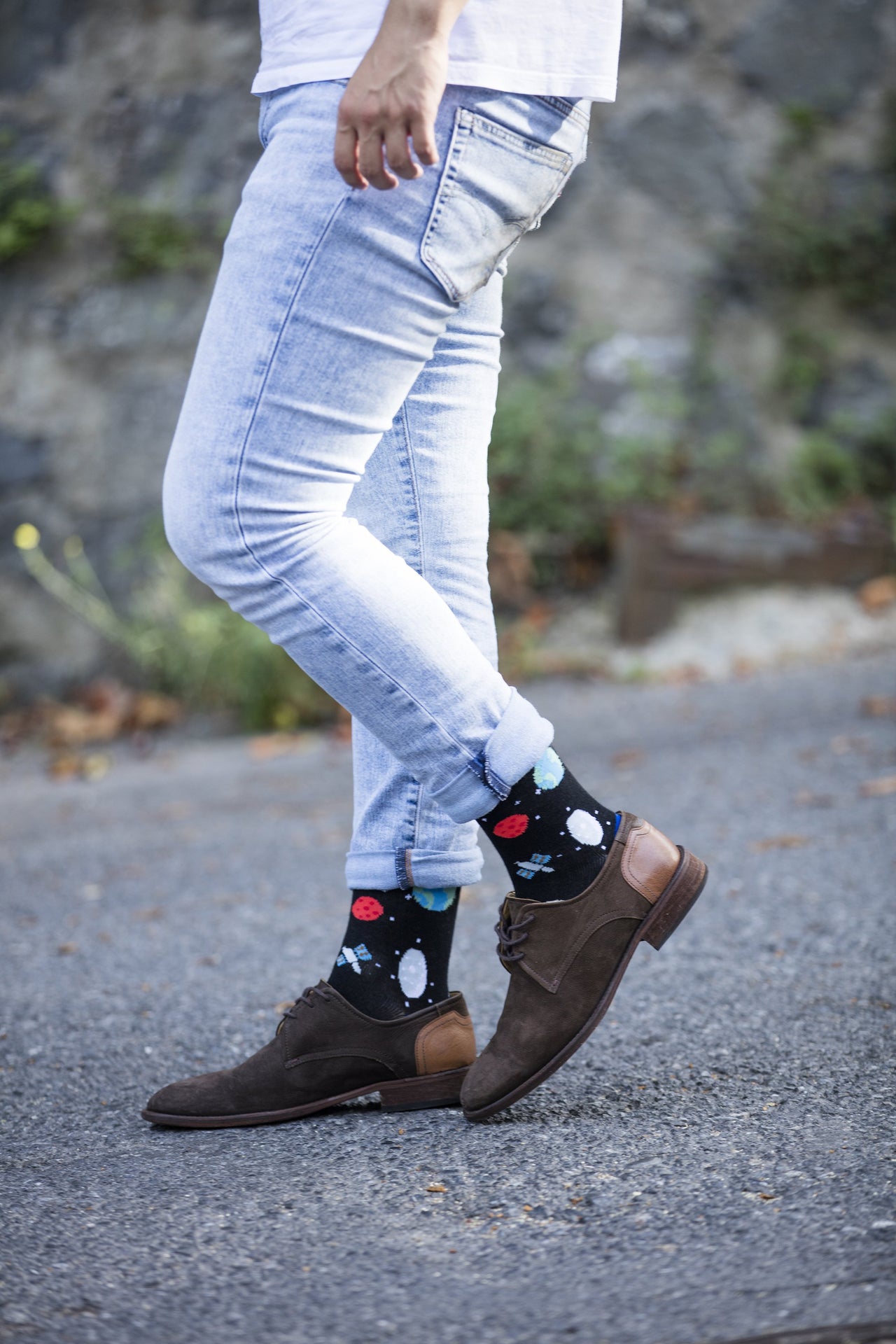 Men's Galaxy Socks - 1 COLOR -