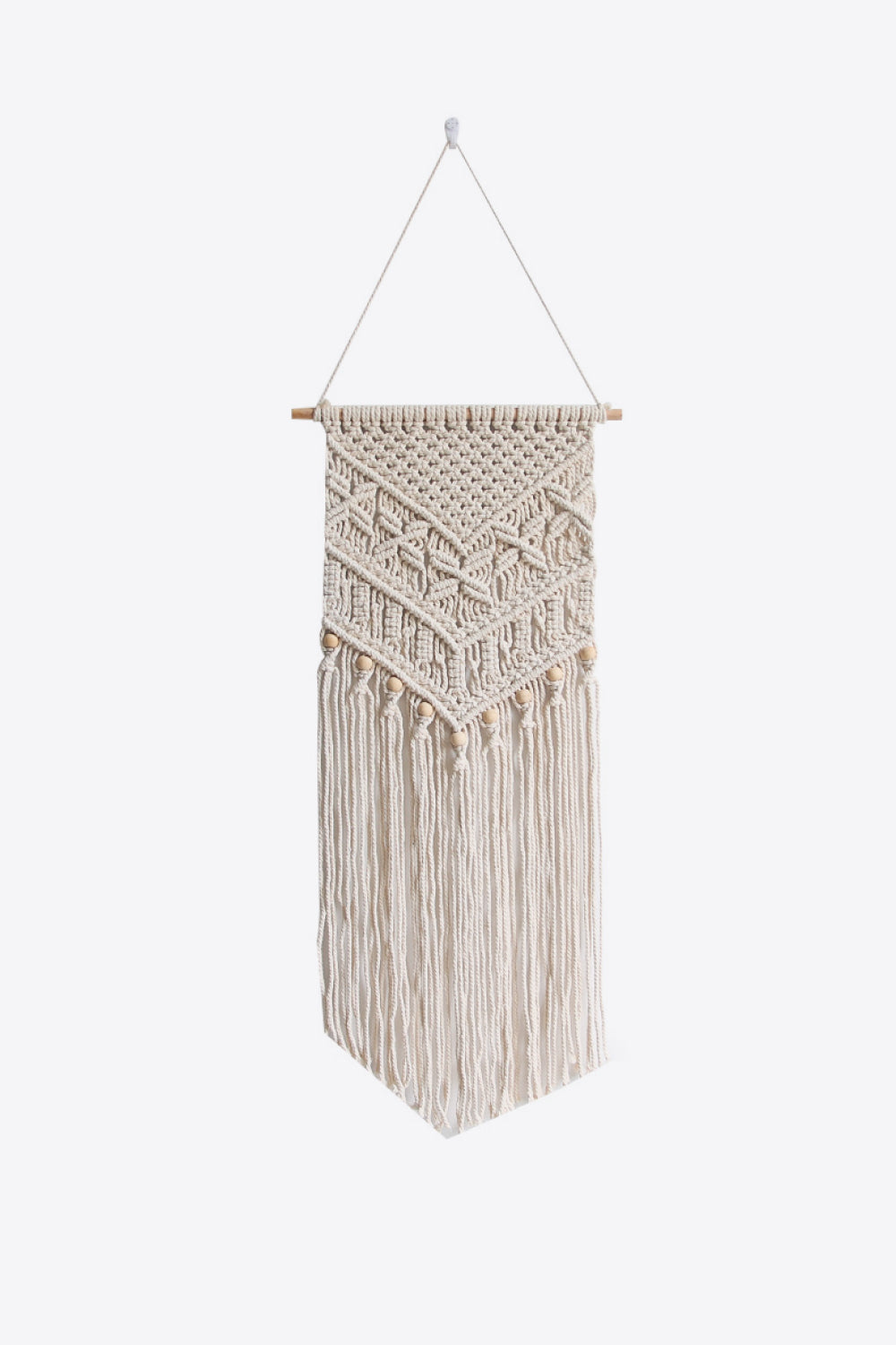 Macrame Fringe Wall Hanging - 35.4" X 15.7" - T - 1 COLOR -