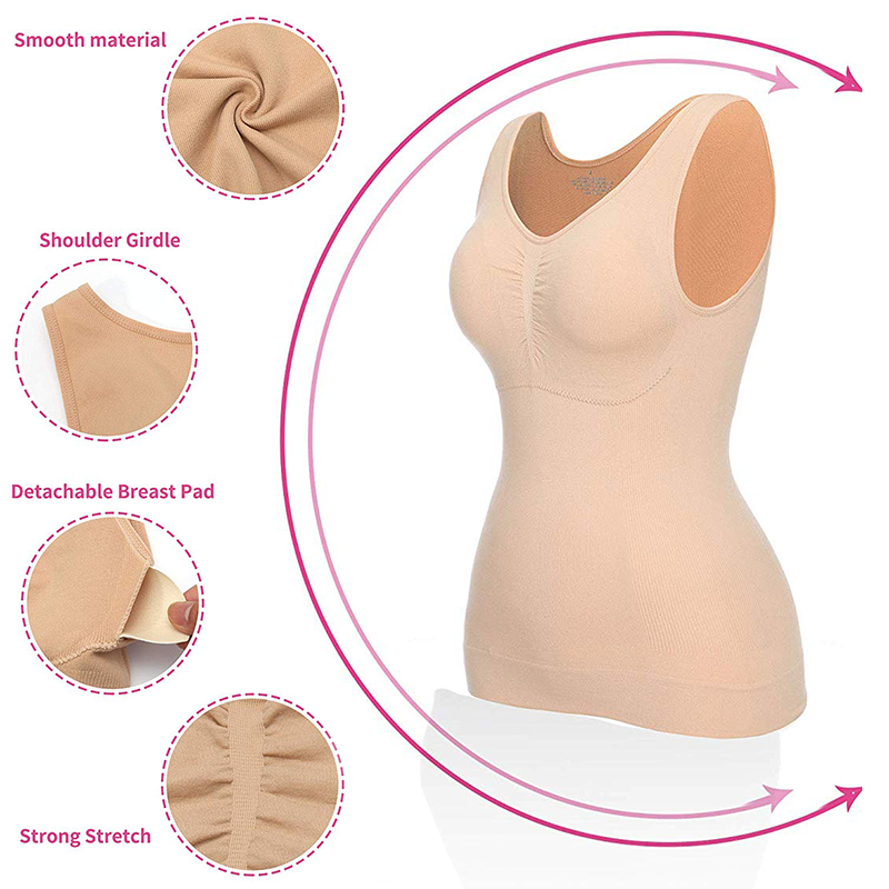 Slimming Cami Shaper 3-Pack - 3 PACK -