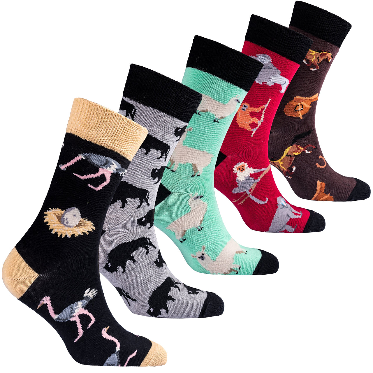 Men's Wilder Animal Socks - 1 COLOR -