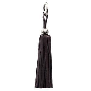 ClaudiaG - Purse Leather Tassel - Silver/Chocolate - 1 COLOR -