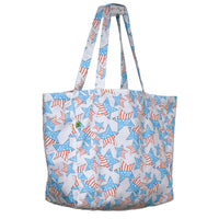 Thumbnail for Cabin Measures - American Stars On-The-Go Cotton Tote Bag -