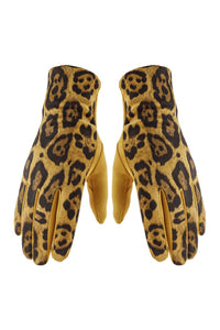 Thumbnail for Riah Fashion - Smart Touch Leopard Gloves - 4 COLORS -