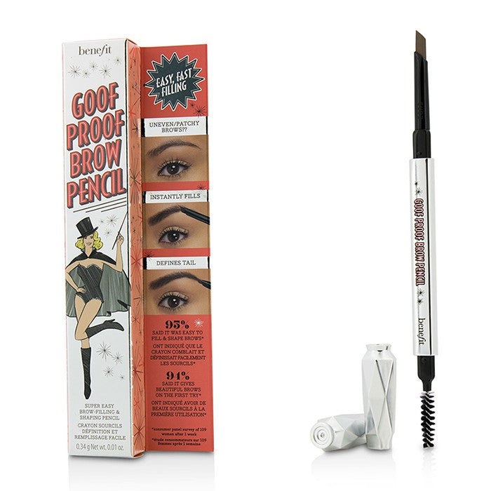 BENEFIT - Goof Proof Brow Pencil 0.34g/0.01oz  - 6 COLORS -