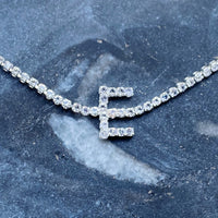 Thumbnail for Sparkly Initial Anklet - 15 LETTERS -