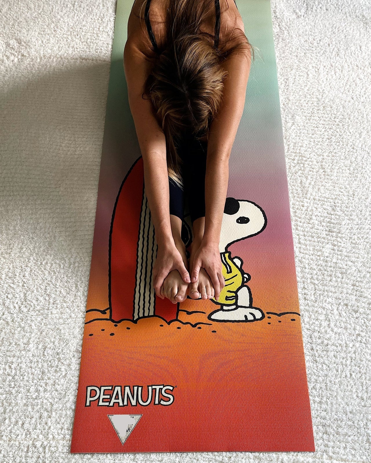 Ascend Yoga Mat Peanuts Snoopy Surf Mat -