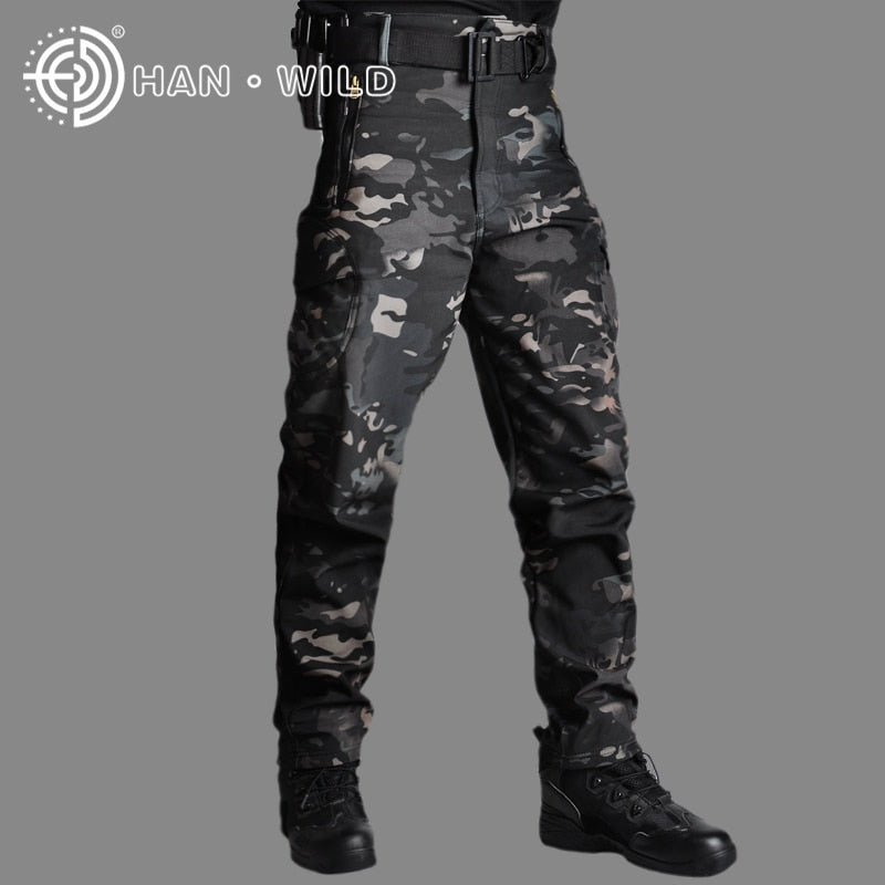 Men Tactical Pants - Cargo - camo - Military Pants - Airsoft Pants - Hunting Clothes - [11 DAY DELIVERY] - 12 COLORS -