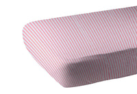 Thumbnail for Newcastle - Candy Stripe Bamboo Muslin Crib Sheet -