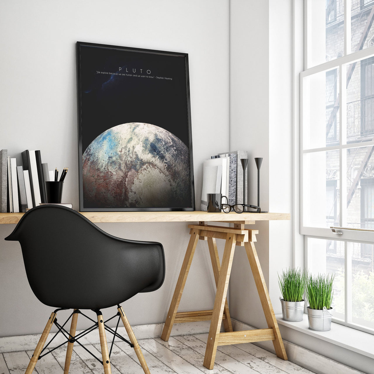 Pluto - USA Printed - 4 SIZES -