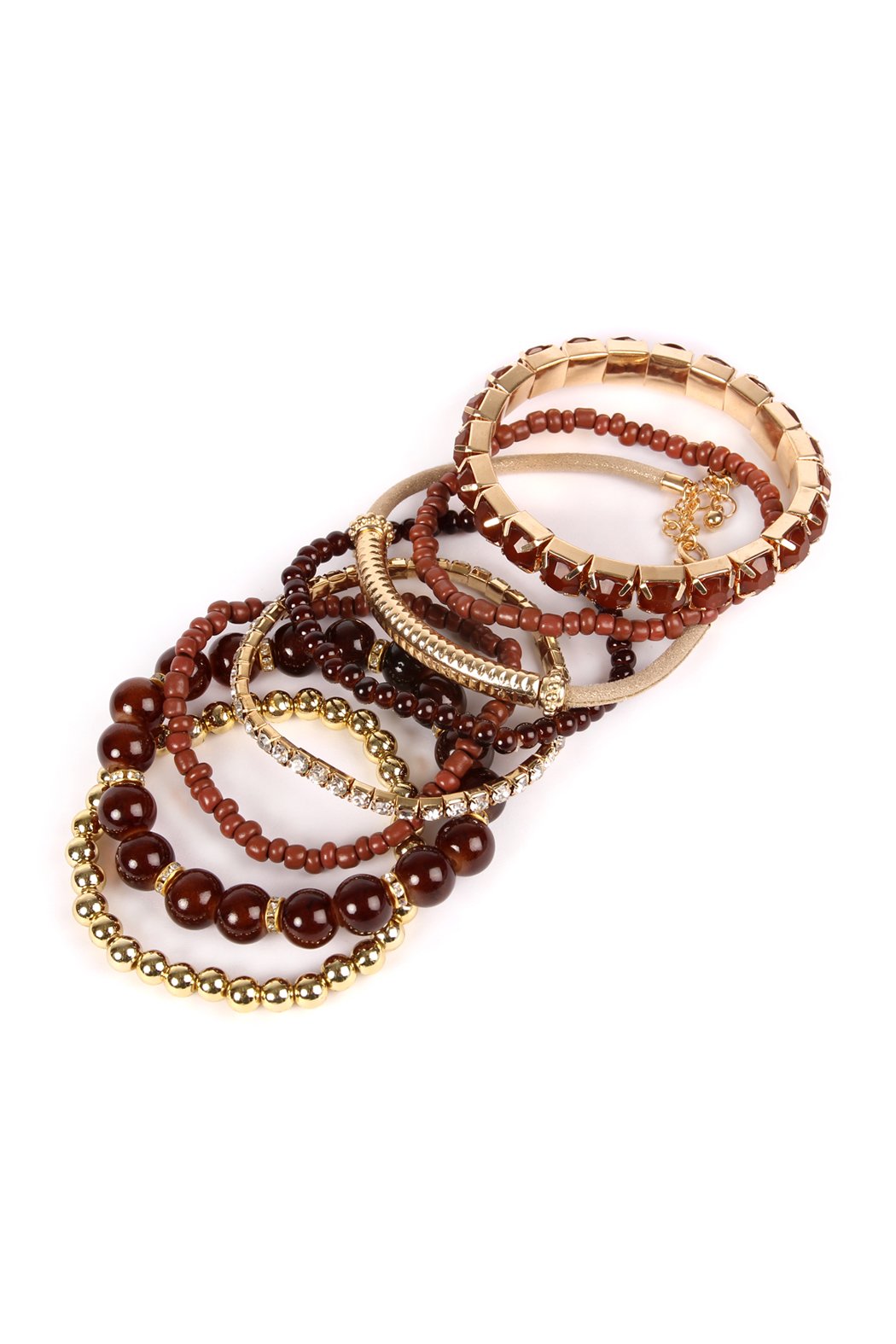 Multicolor Beaded Stretch Bracelet  - 26 COLORS