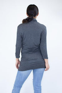 Thumbnail for Stylespect - Front Wrap Solid Top - 1 COLOR -