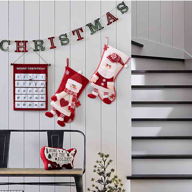 Christmas Stockings - 16.5" - [5-10 DAY DELIVERY] - T - 2 TYPES -