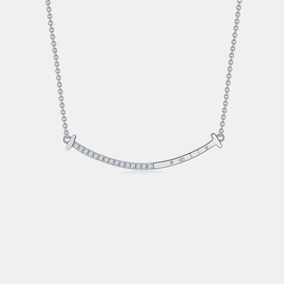 Moissanite 925 Sterling Sliver Necklace