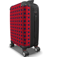 Thumbnail for IN CASE OF OOTO - RED WEAVE ON RED BLUE - suitcase - 1 COLOR -