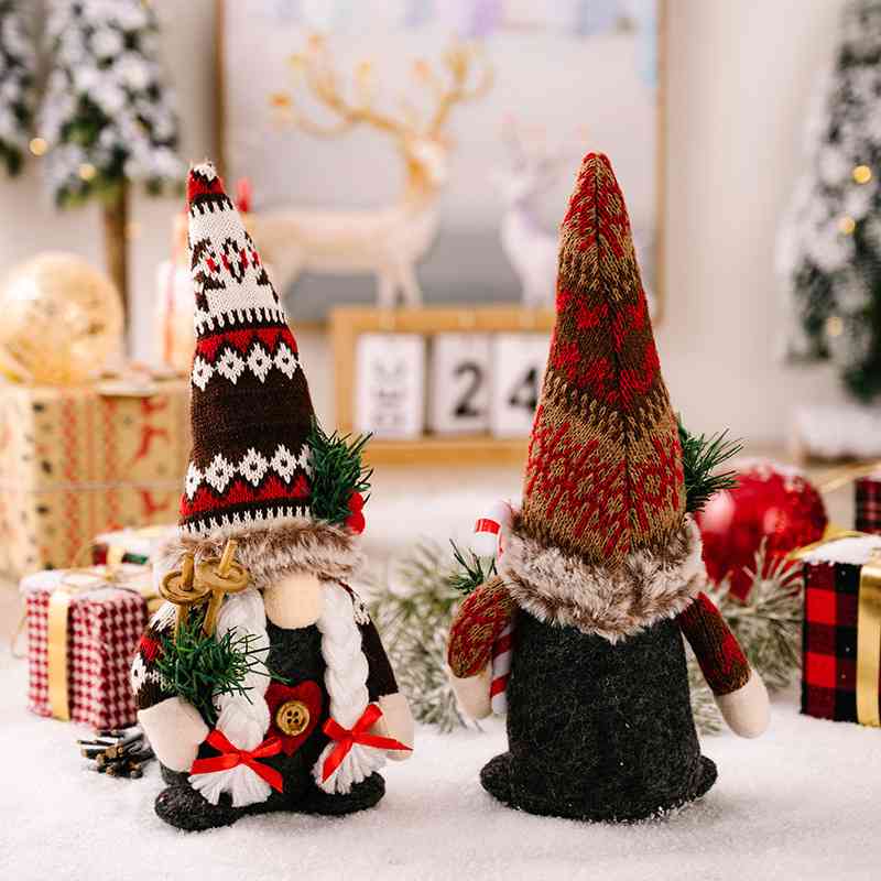 Pointed Hat Christmas Gnomes - 11" - [5-10 DAY DELIVERY] - T - 2 TYPES -