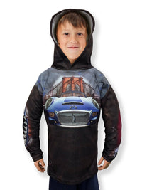 Thumbnail for Mouthman - NEW YORK - Hoodie Chomp Shirt - RRRRrrr! - YOUTH SIZES ONLY - 6 SIZES -