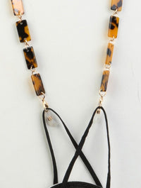 Thumbnail for BCNY - Stylish Squared Links Mask Holder Necklace