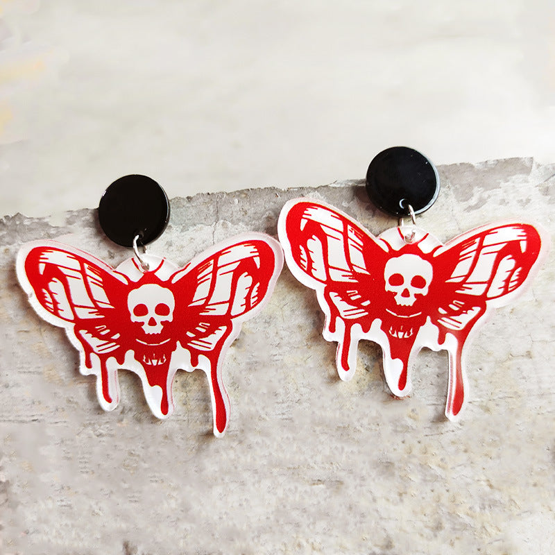 Halloween Theme Dangle Earrings - T - 3 STYLES -